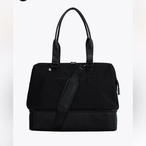 BEIS Black Weekender Bag Large